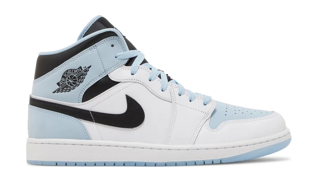 Jordan 1 mid blue ice GS