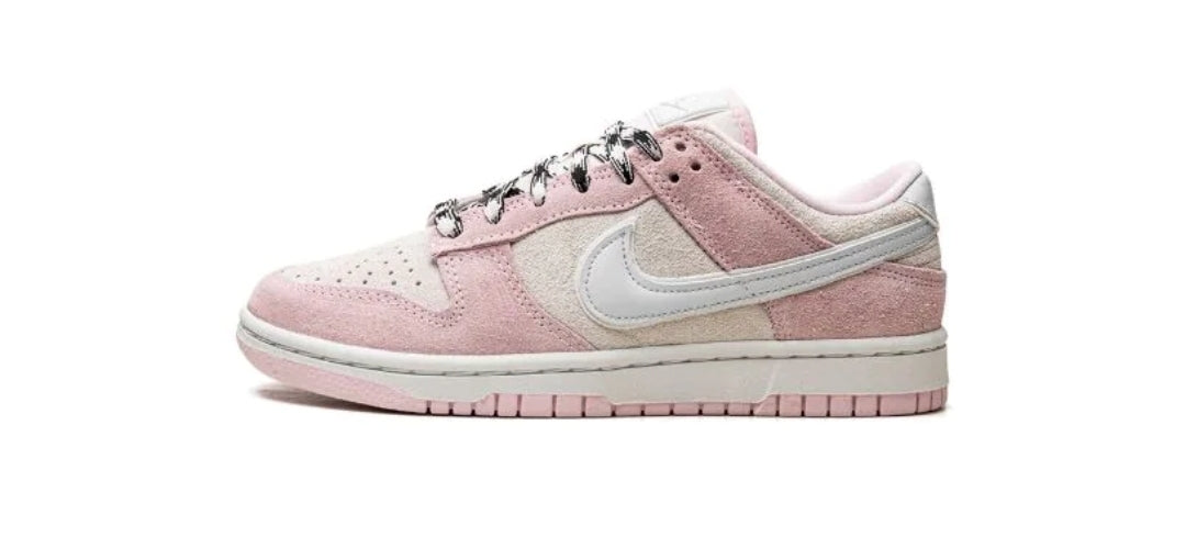 Dunk low lx pink foam suede