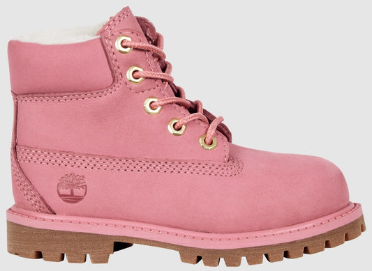 Timberland toddler pink double fleece lined