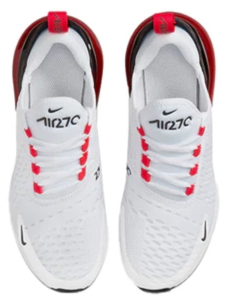 Nike air max 270 white/siren red GS