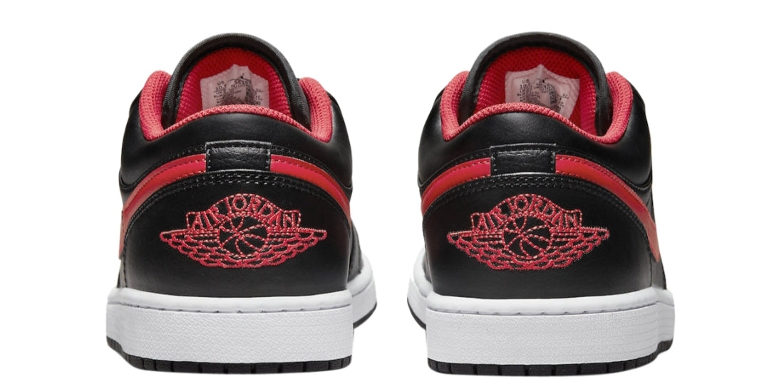 Jordan 1 low black fire red white – Footwear obsession