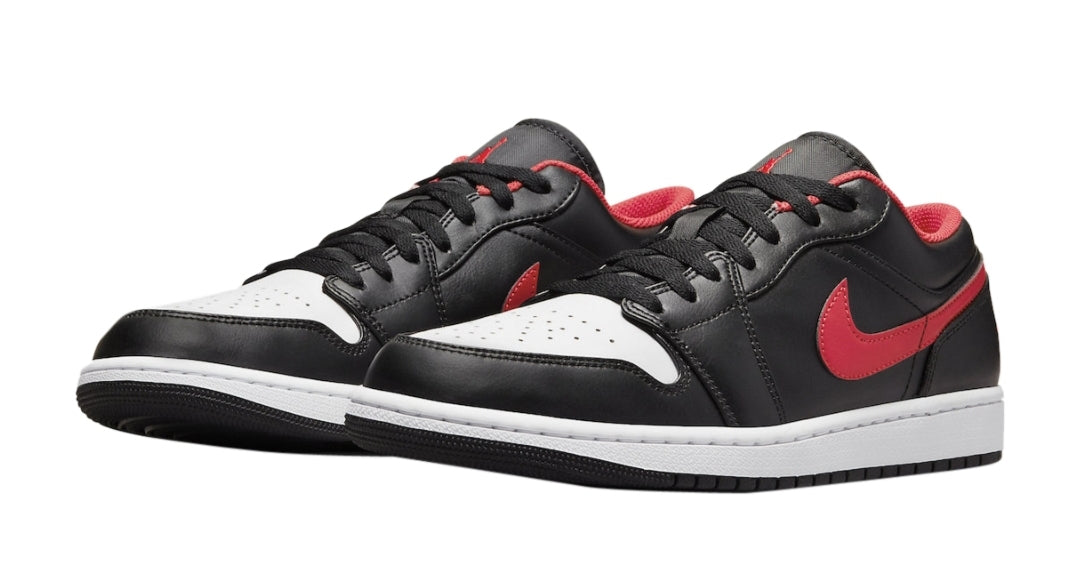 Jordan 1 low black fire red white – Footwear obsession